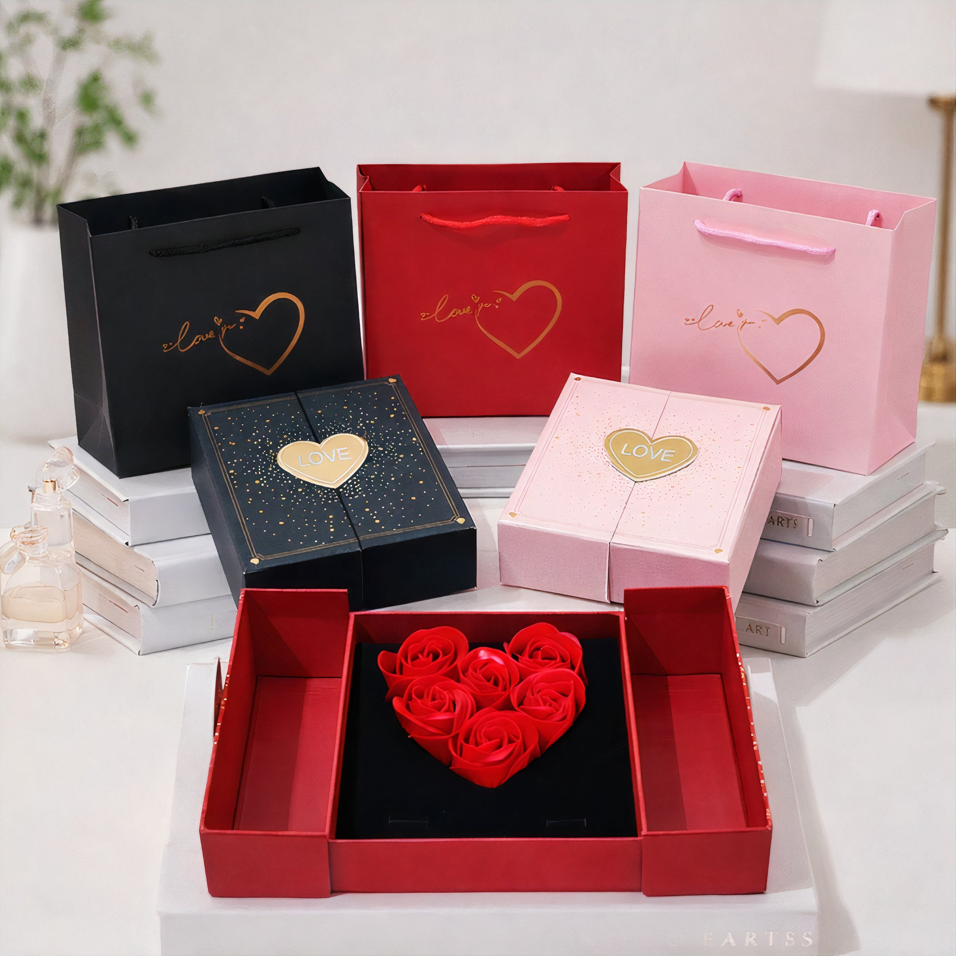 Accesorii pentru Aranjarea Parului 5/set din Plastic, Diferite Culori