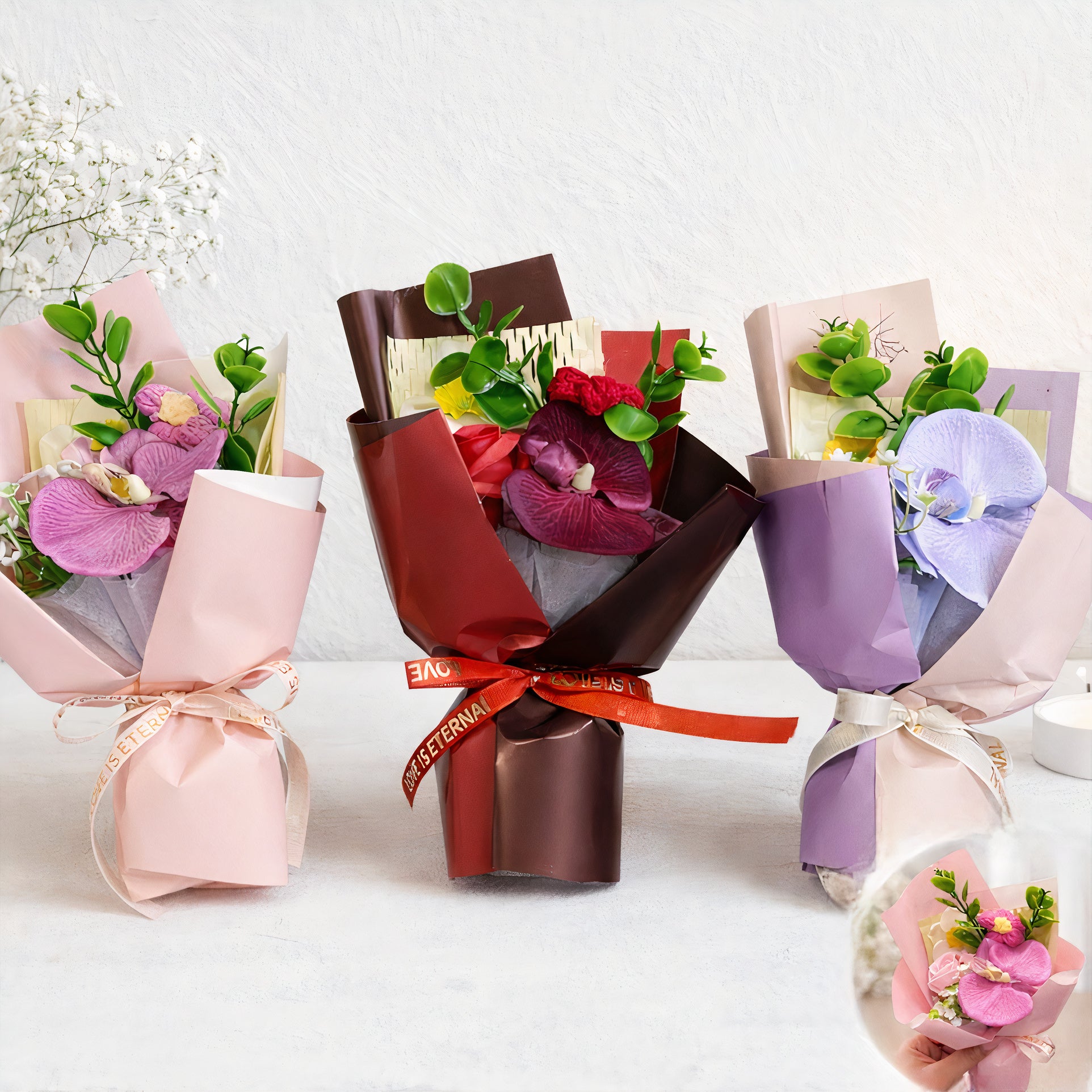 Accesorii pentru Aranjarea Parului 5/set din Plastic, Diferite Culori