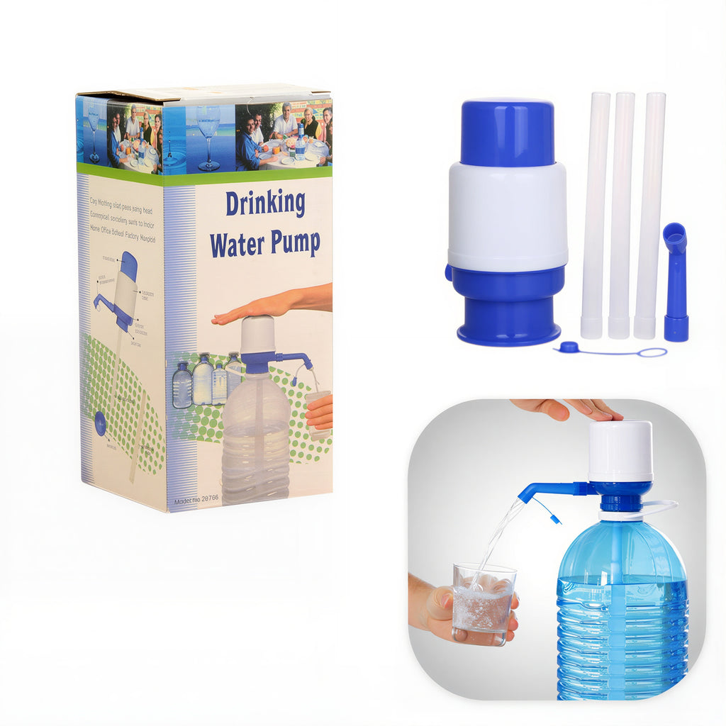 Pompă Manuală pentru Apă 16cm, cu Tijă 35cm pentru Bidoane