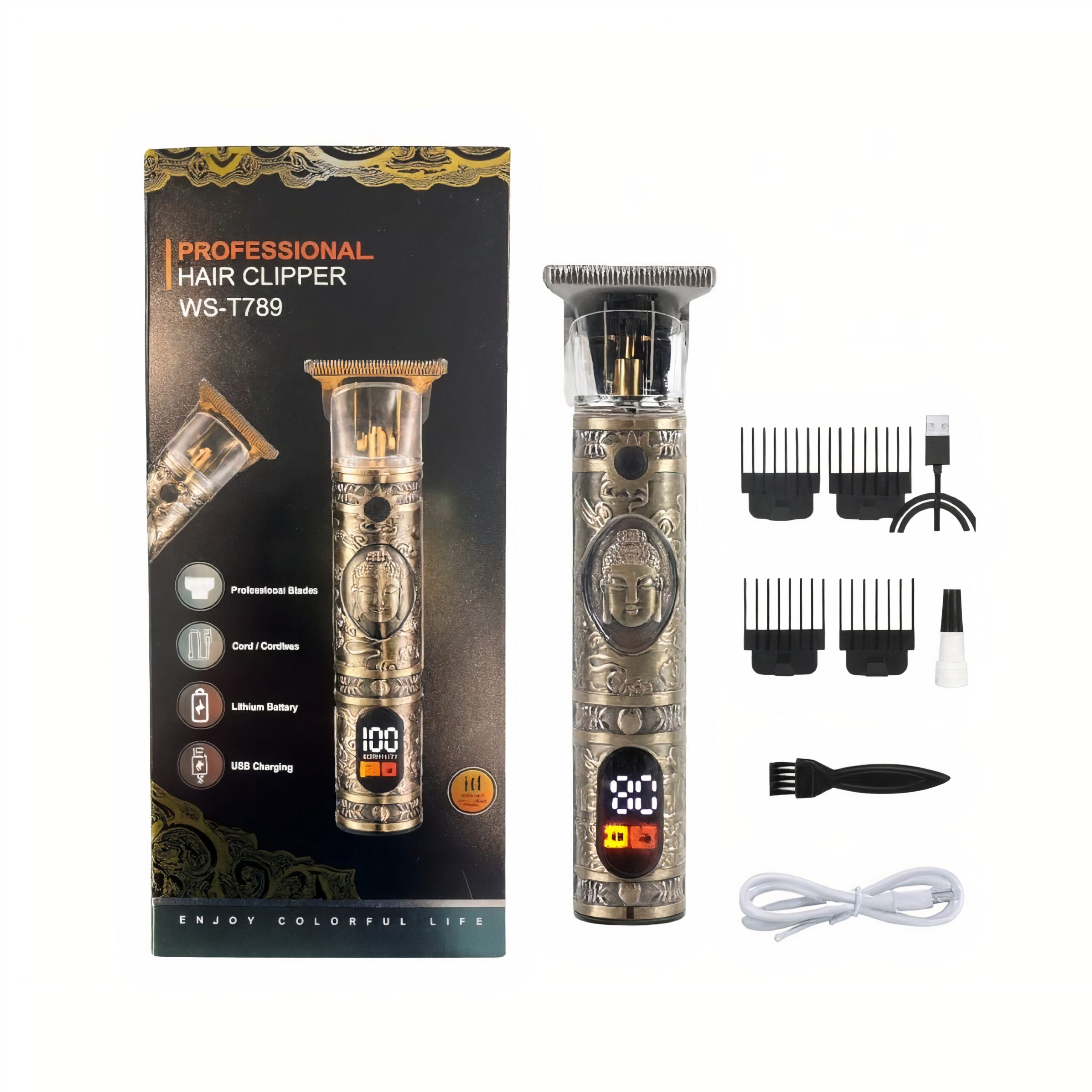 Accesorii pentru Aranjarea Parului 5/set din Plastic, Diferite Culori