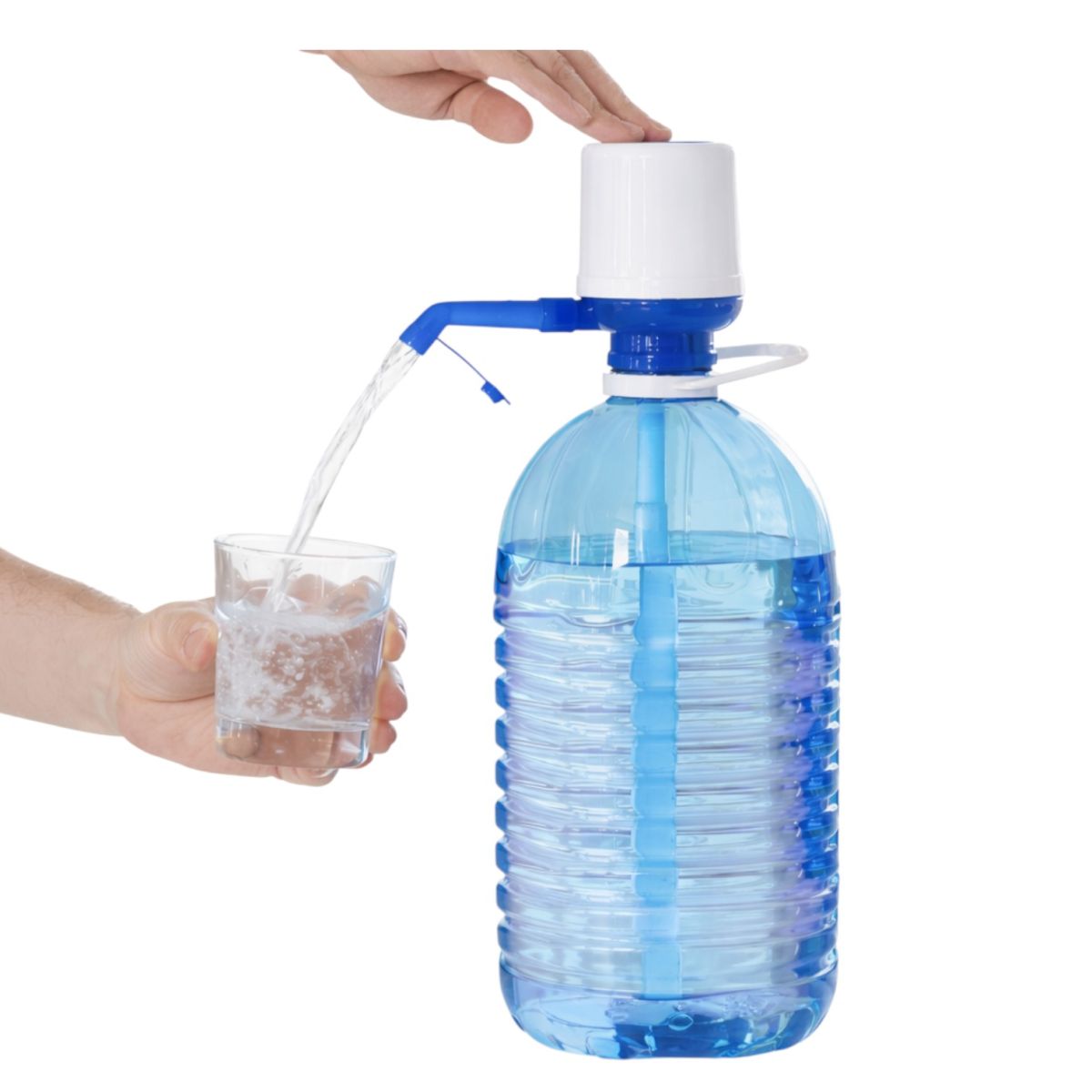 Pompă Manuală pentru Apă 16cm, cu Tijă 35cm pentru Bidoane