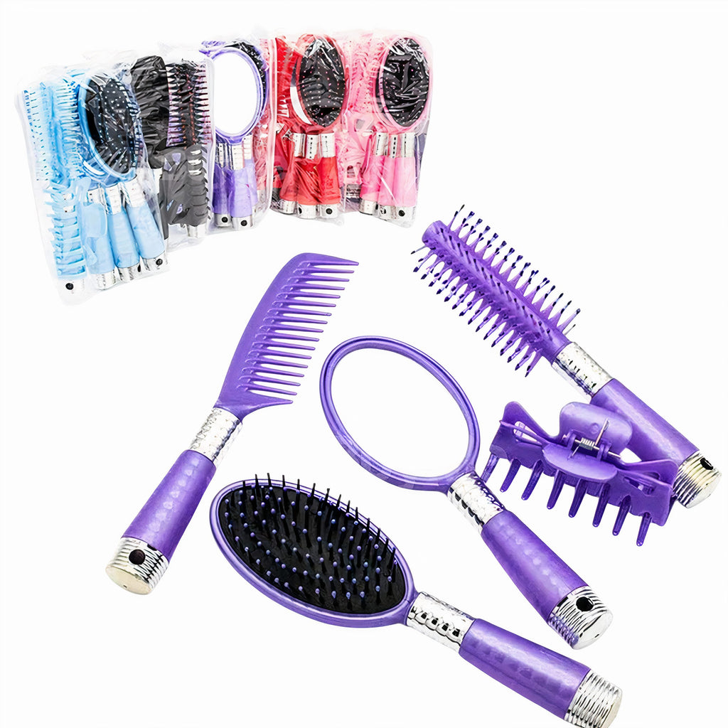 Accesorii pentru Aranjarea Parului 5/set din Plastic, Diferite Culori