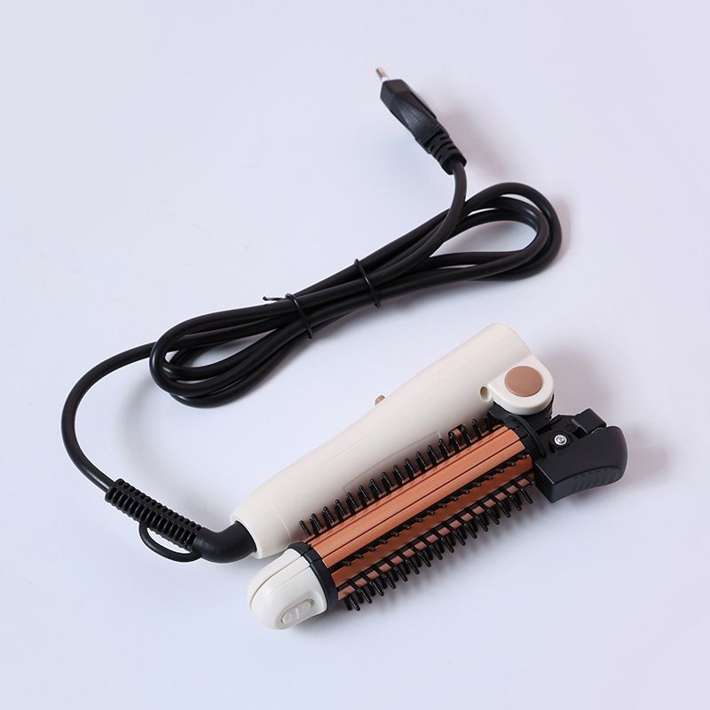 Ondulator și Placă de Păr 3în1 30cm pentru Ondulare, Îndreptare și Creponare cu Țepi de Protecție din Plastic