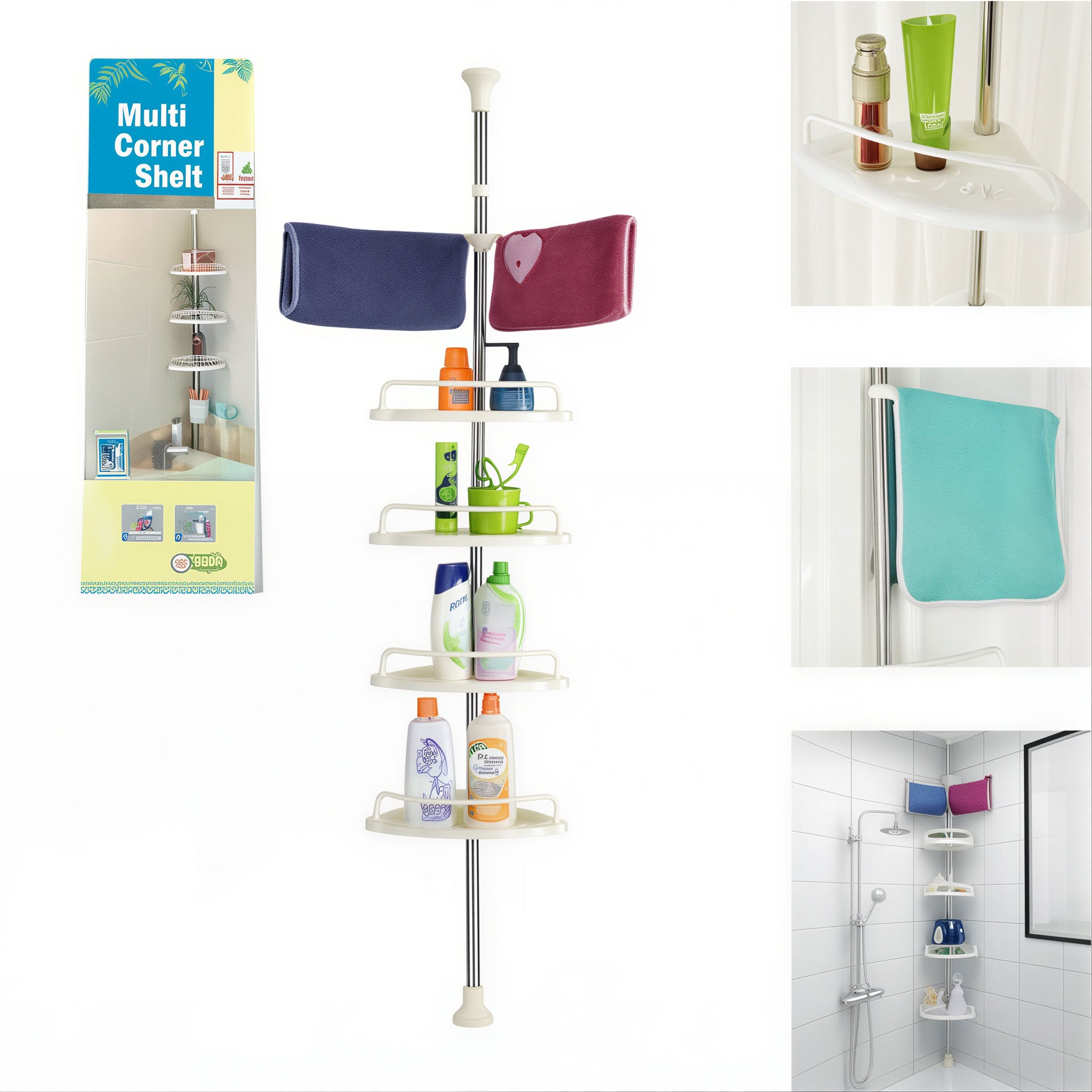 Accesorii pentru Aranjarea Parului 5/set din Plastic, Diferite Culori